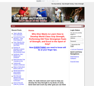 The Grip Authority - Membership Site                                           