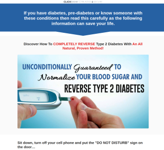 Reverse Type 2 Diabetes. The Genuine Blood Sugar Solution.                     