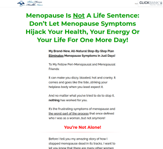 The Menopause Solution - Blue Heron Health News                                