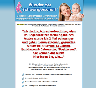 Wunder Der Schwangerschaft (tm) : Pregnancy Miracle(tm) In German!             