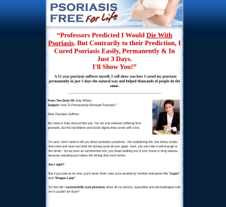 Psoriasis Remedy For Life ~ 15% Average Conversion Rate                        