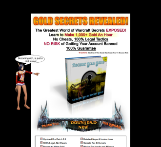 Haydens World Of Warcraft Secret Gold Guide                                    