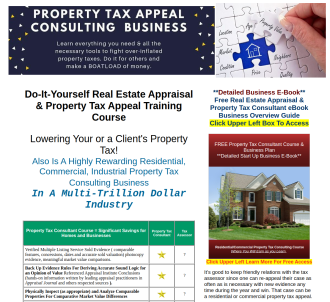 Property Tax Appeal Course For Residential & Commercial Consulting             