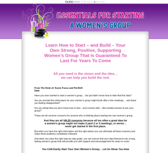 Essentials For Starting A Womens Group                                         