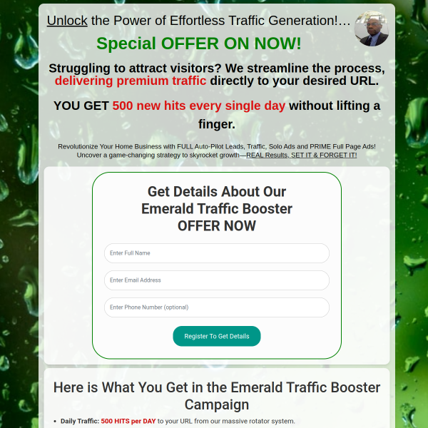 Unlock the Power of Effortless Traffic Generation!