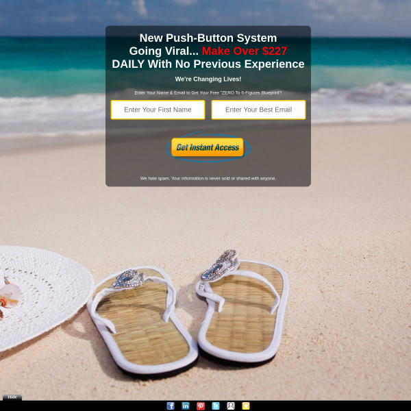 New Push-Button System Going Viral... Make Over $227 DAILY With No Previous Experience