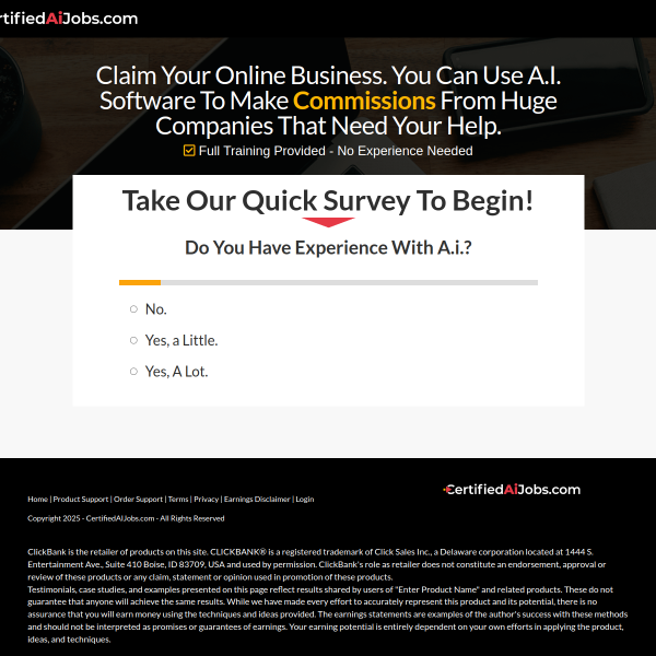 Your $1,000/Day Website Is Ready – No Experience Needed!