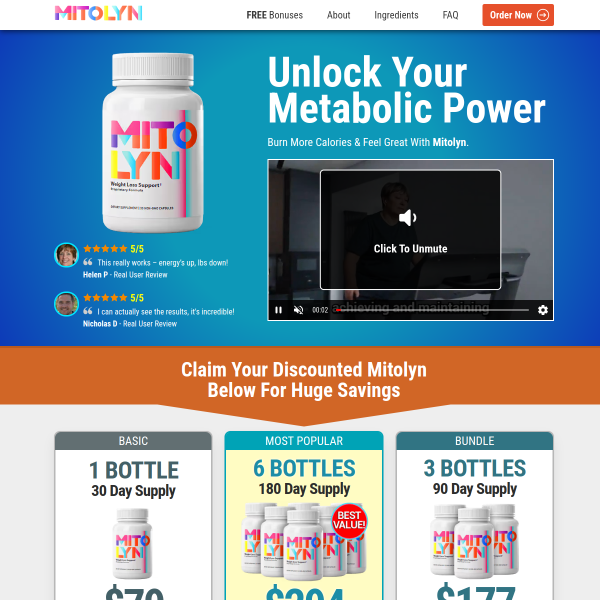 Mitolyn $79 – Real Belly Fat Results for Women 35+