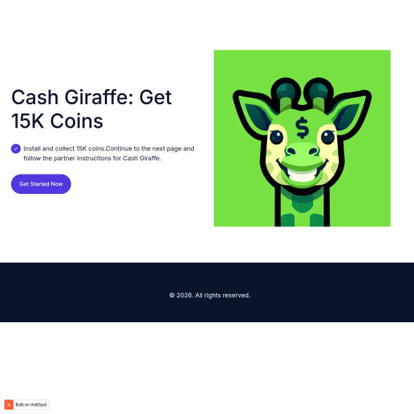 Cash Giraffe: Get 15K Coins
