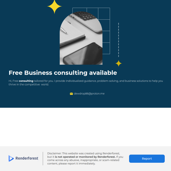 Sky rocket your business with free business consultation service!
