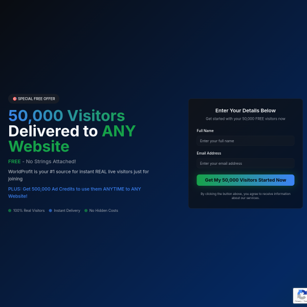 🚀 Unlock 50,000 Visitors to Your Website — Guaranteed!