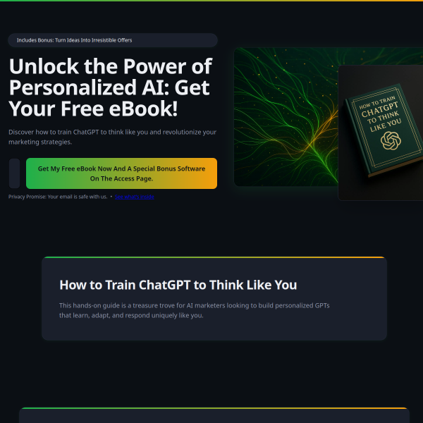Unlock the Power of Personalized AI