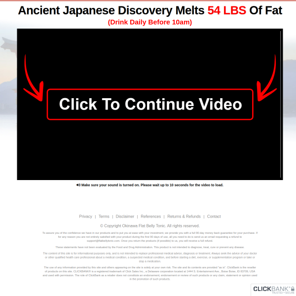 Okinawa Flat Belly Tonic