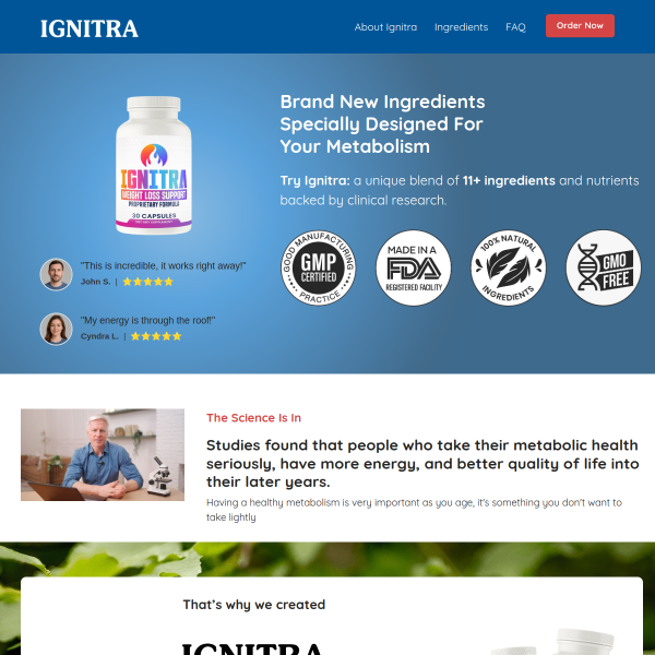 🔥 Energy, confidence, and vitality begin with the choices you make every day. Ignitra