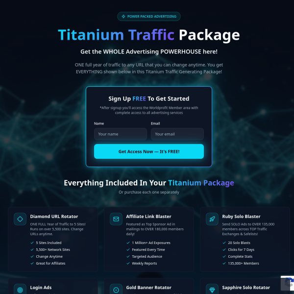 Titanium traffic