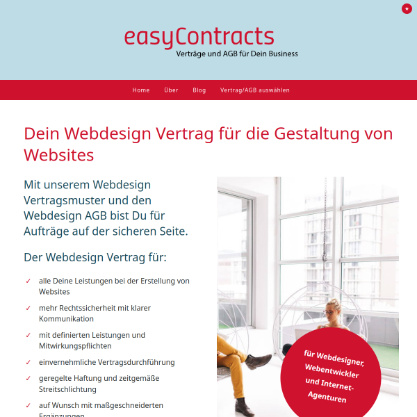 Website design