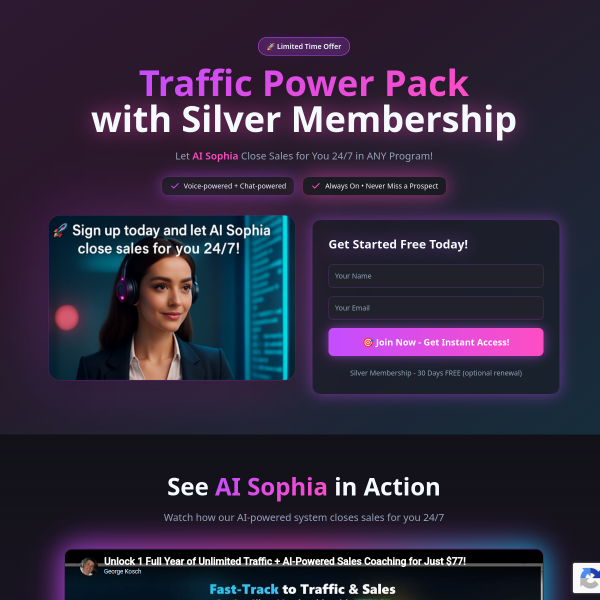Ai Sophia closes sales