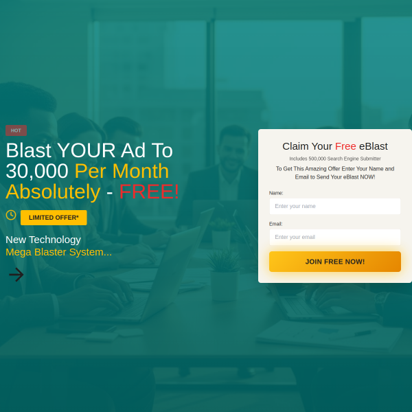 Blast your ads