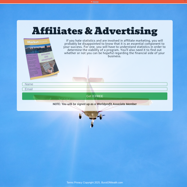 Affiliate and advertising