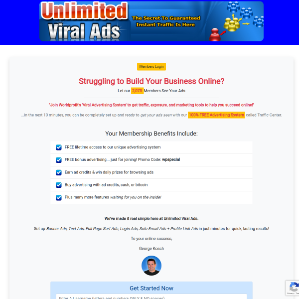 Free ads and INSTANT commissions! Confirm your free advertising