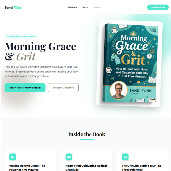 How to Fuel Your Heart and Organize Your Day in Just Five Minutes.