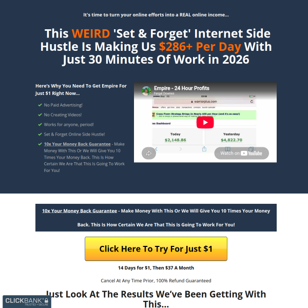 It's time to turn your online efforts into a REAL online income...
