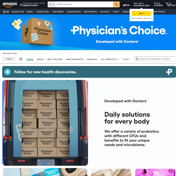 Physician's CHOICE Collagen Peptides Powder