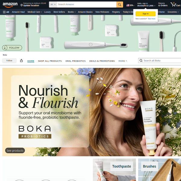 Boka Fluoride Free Toothpaste