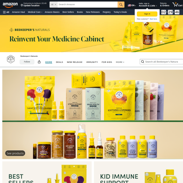 Propolis Throat Spray by Beekeeper's Naturals