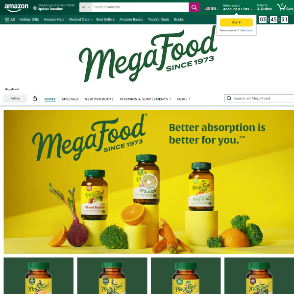 MegaFood Vitamin D3 5000 IU (125 mcg) - Vegetarian Supplements with Vitamin D3 K2