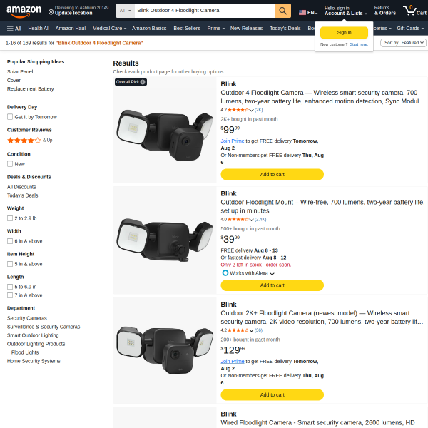 Blink Outdoor 4 Floodlight Camera Review: Bright, Wireless Security Made Simple