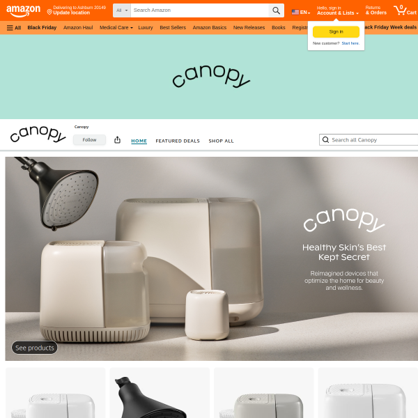 Canopy Bedside Humidifier 2.0