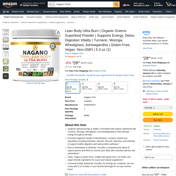 5 Reasons Nagano Tonic is the Best Fat-Burning Supplement Right Now!