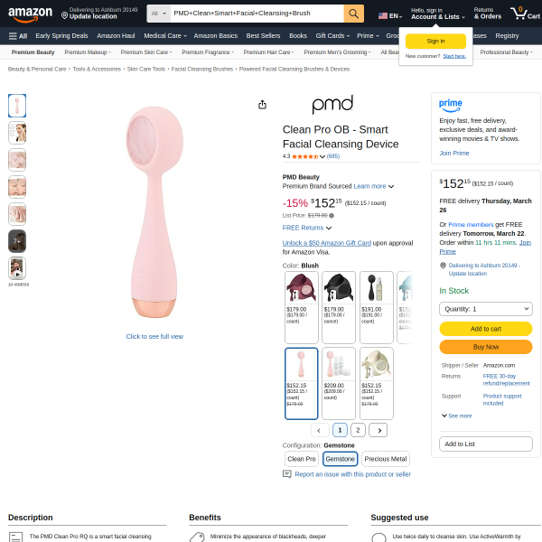 Elevate Your Glow: The Clean Pro OB Smart Facial Cleansing Device