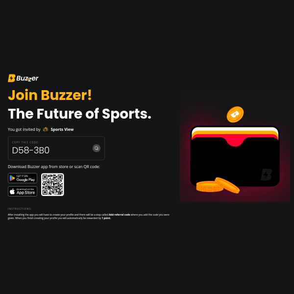 Buzzer App earn while posting sport content