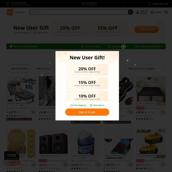 New Temu Users: Get Huge Discounts Before They Expire in 24 Hours