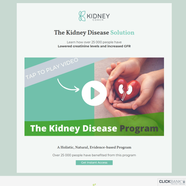 Kidney Damage Doesn't Warn You!