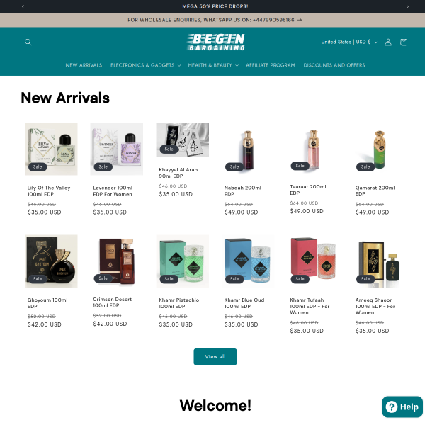 Shop Smart with BEGIN BARGAINING – Your Ultimate Shopping Destination!