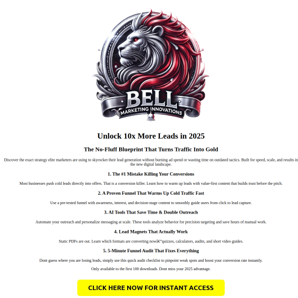 Unlock 10x More Leads in 2026