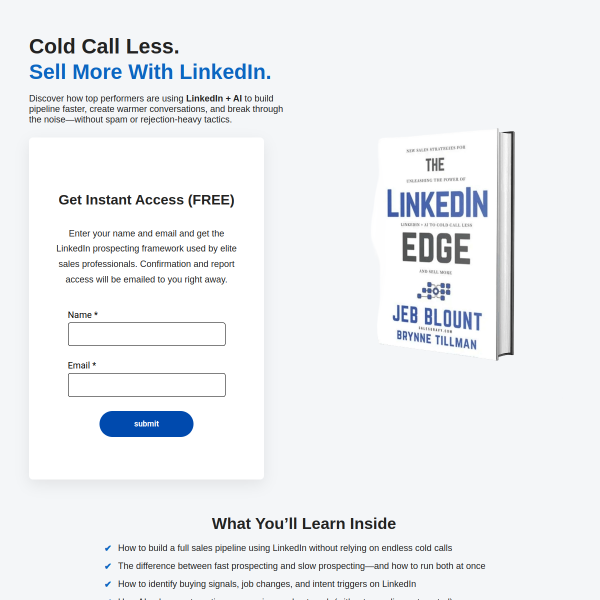 Sell More With LinkedIn