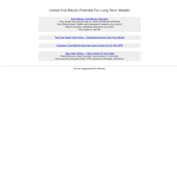 Unlock Full Bitcoin Potential