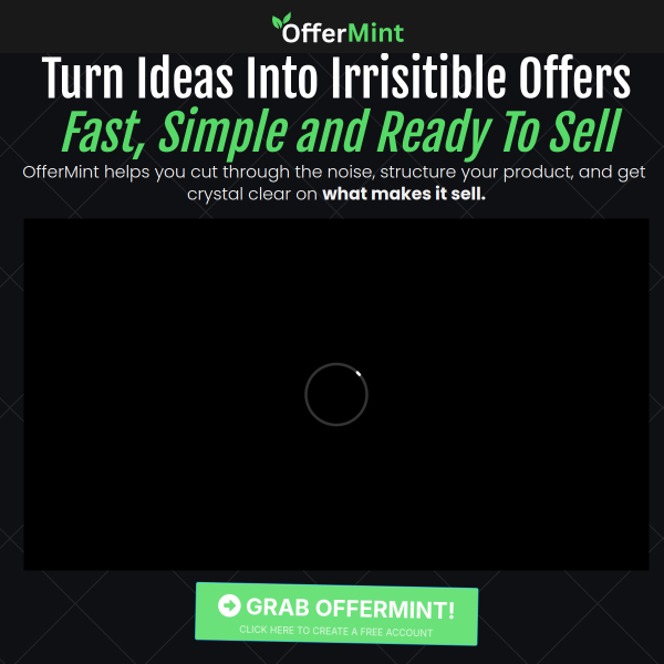 Turn Ideas Into Irrisitible Offers