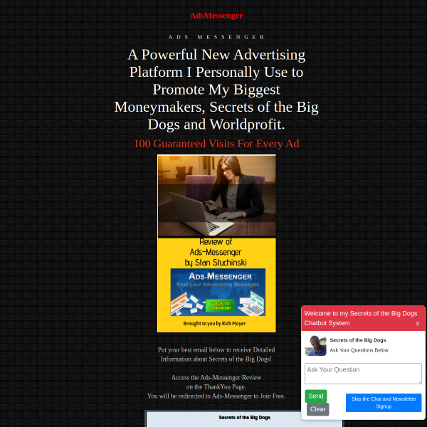 Boost Engagement. 100 Guaranteed Visitors For Every Ad