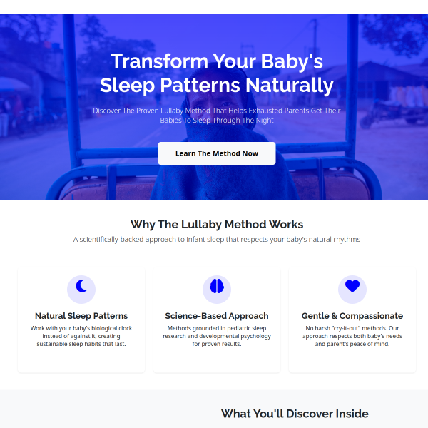 The baby bed time secret