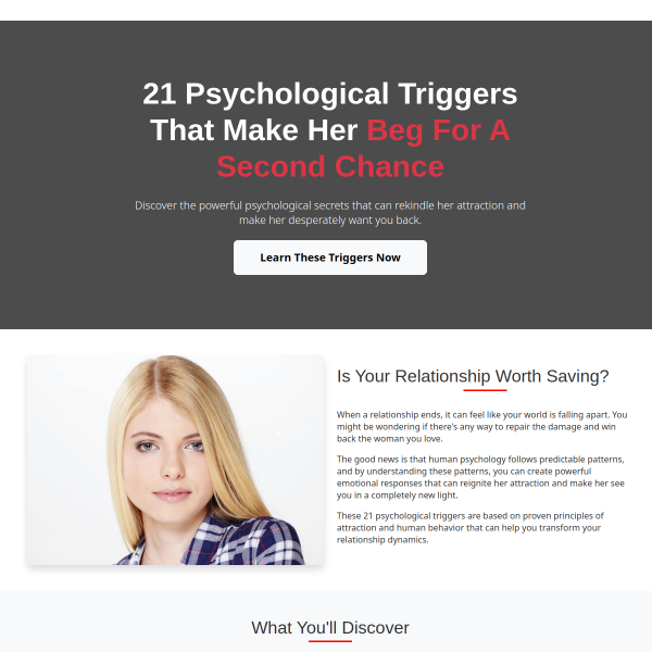 How to make your love come back