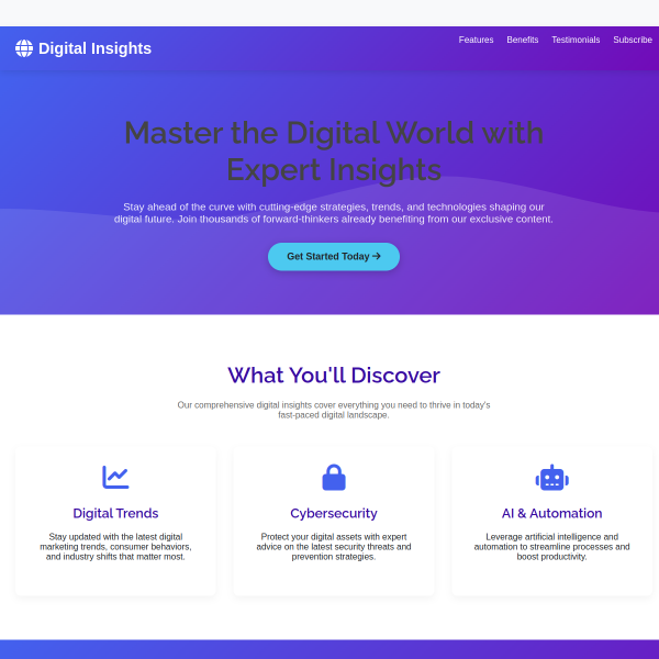 The blue print to digital marketing