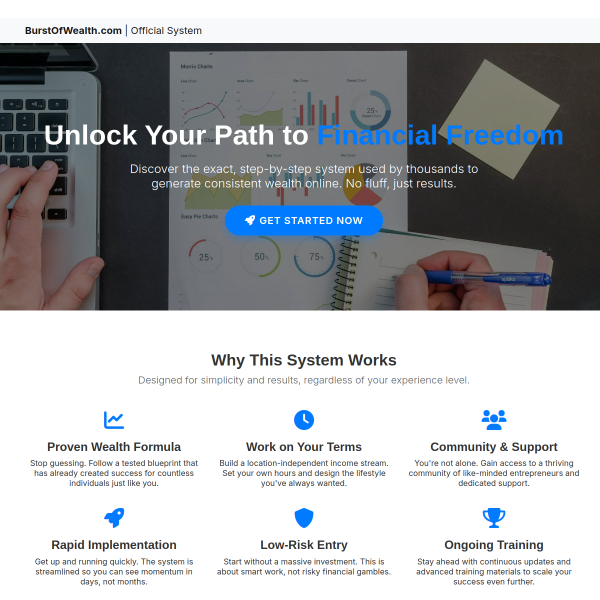 Unlock your financial freedom