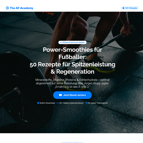 Smoothies for athlete ebook