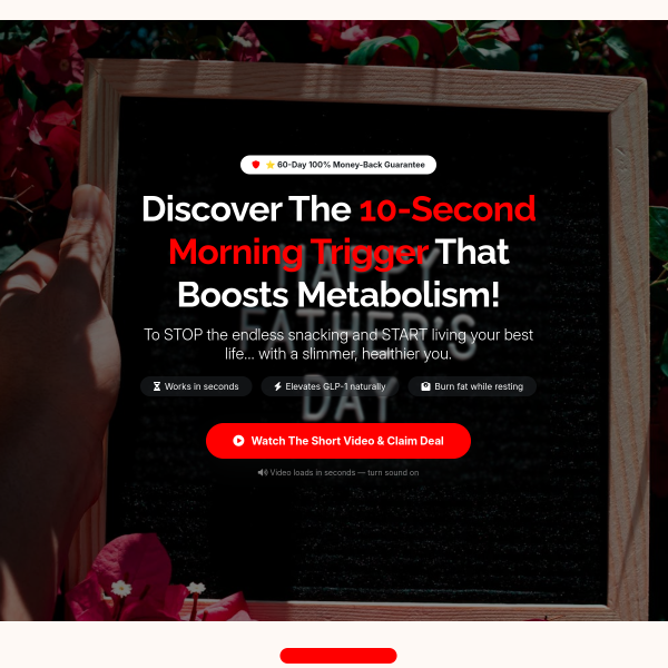 10 second morning trigger