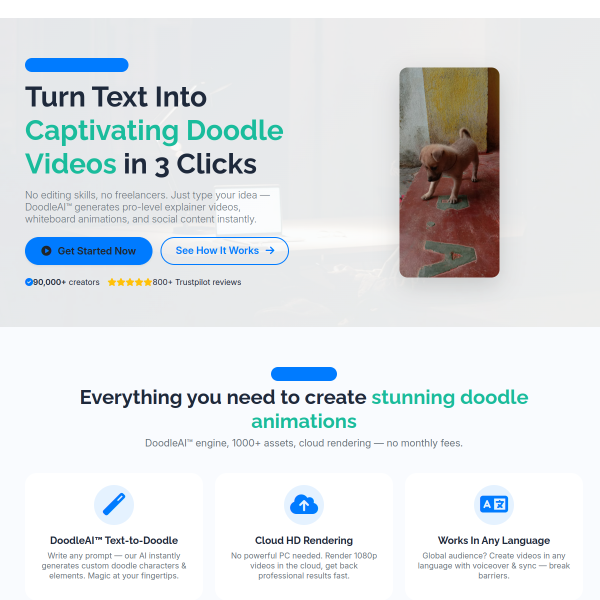 Instant doodle your ideas